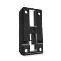 supporto per dispenser invisibile nero hotel modello check-in 