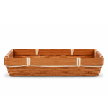 CESTINO SET CORTESIA   in bamboo marrone