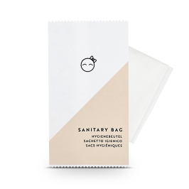ecological neutral toilet bag hotel courtesy set