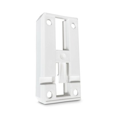 supporto per dispenser invisibile bianco hotel modello check-in 
