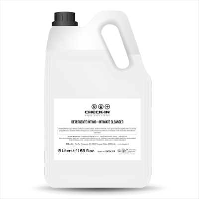 Detergente intimo tanica hotel check-in refill