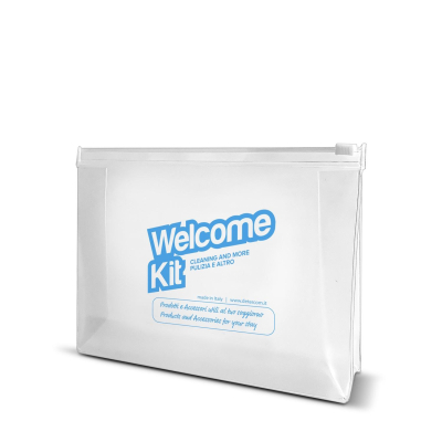 PLASTIC POUCH   WELCOME KIT RESIDENCE