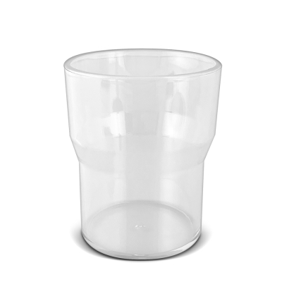 RIGID PLASTIC GLASS   transparent
