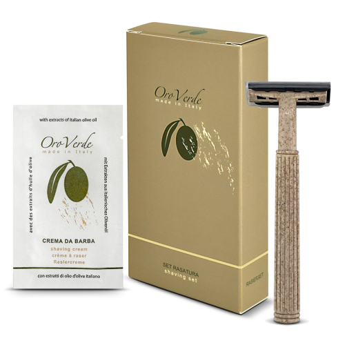 biodegradable shaving kit   