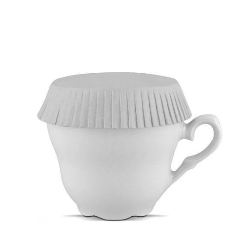 cup cover and glass   7,8 cm diameter, standard