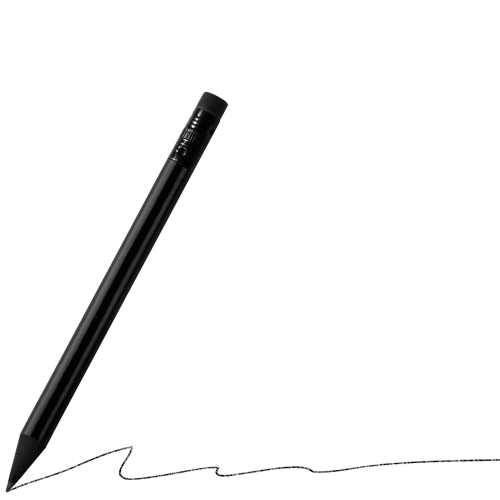 mini round pencil   black, standard