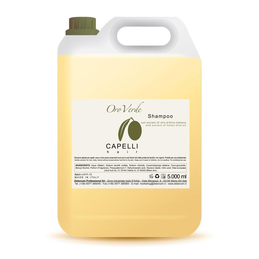 tanica ricarica shampoo olio oliva oroverde