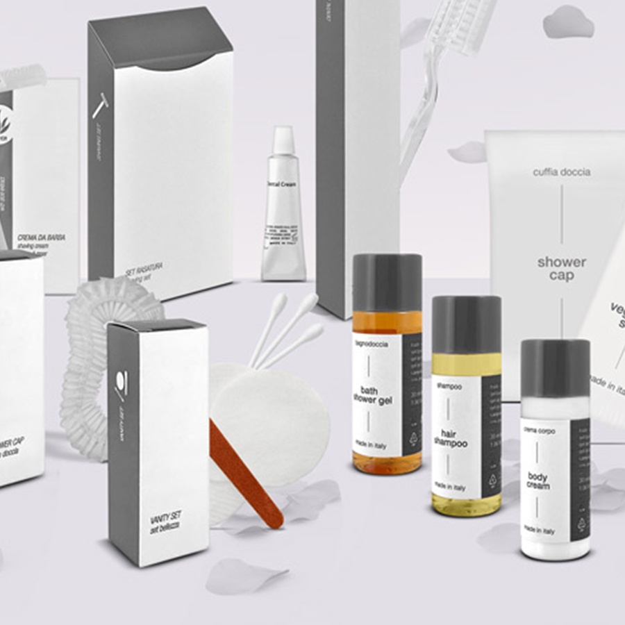No logo hotel amenities