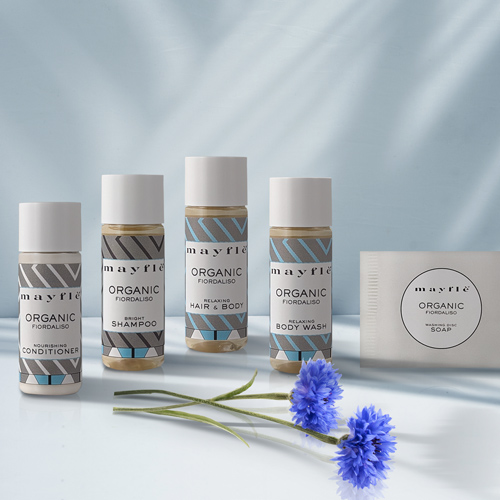 set cortesia con fiordaliso